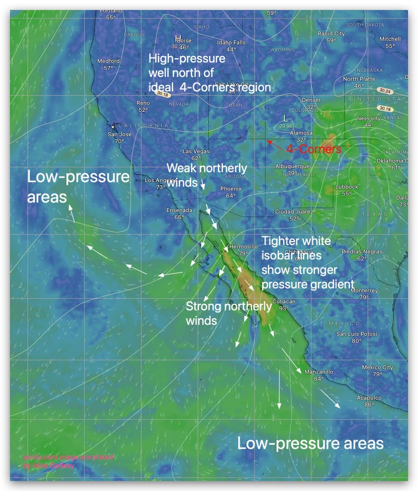 Breaking down El Norte wind patterns with TEMPEST meteorologists