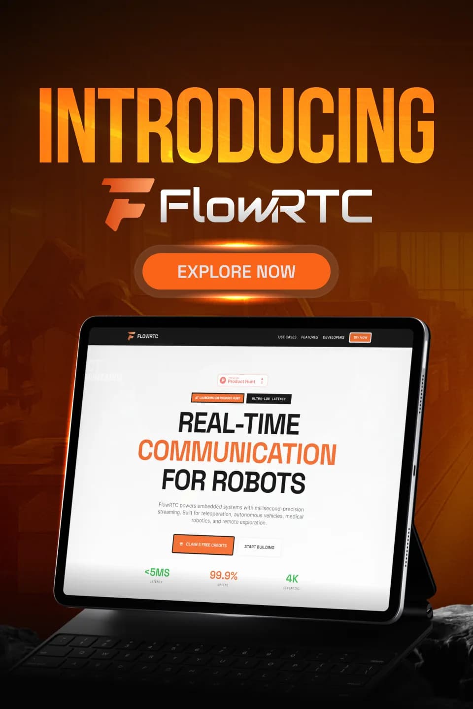 Introducing FlowRTC: Revolutionizing Real-Time Communication for Robotics